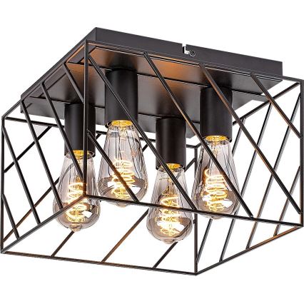 Rabalux - Потолочный светильник 4xE27/25W/230V 30x30 см