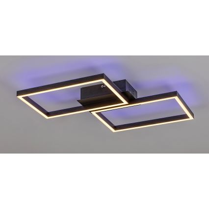 Rabalux - Стельовий RGBW-світильник з регулюванням яскравості LED/40W/230V 2700-6500K + пульт дистанційного керування