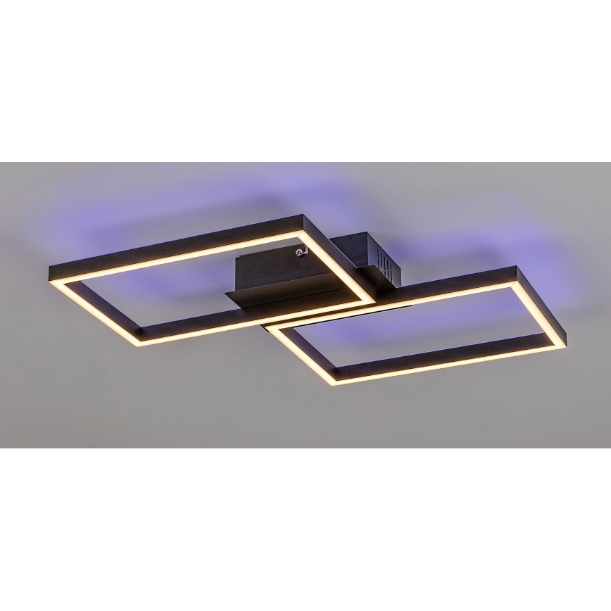 Rabalux - Стельовий RGBW-світильник з регулюванням яскравості LED/40W/230V 2700-6500K + пульт дистанційного керування