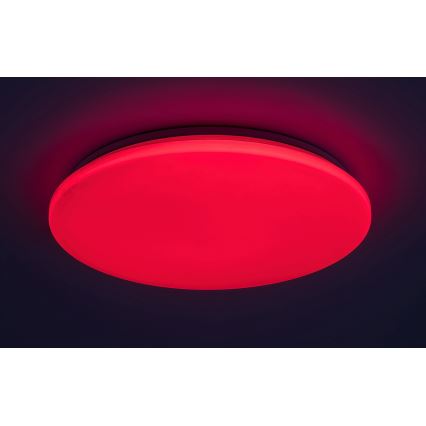Rabalux - Светодиодный потолочный RGB-светильник с регулированием яркости LED/24W/230V Wi-Fi Tuya 3000-6500K 31 см