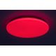 Rabalux - Світлодіодний стельовий RGB-світильник з регулюванням яскравості LED/24W/230V Wi-Fi Tuya 3000-6500K 31 см