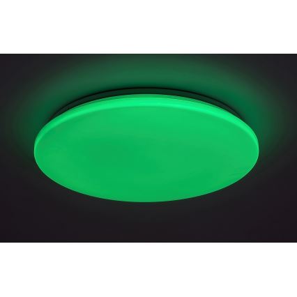Rabalux - Светодиодный потолочный RGB-светильник с регулированием яркости LED/48W/230V Wi-Fi Tuya 3000-6500K 50 см