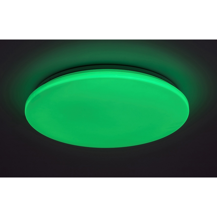 Rabalux - Світлодіодний стельовий RGB-світильник з регулюванням яскравості LED/48W/230V Wi-Fi Tuya 3000-6500K 50 см
