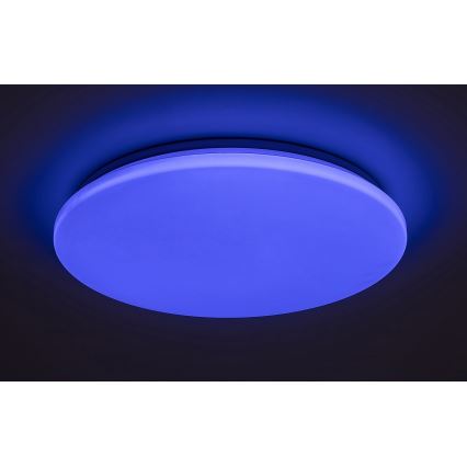 Rabalux - Світлодіодний стельовий RGB-світильник з регулюванням яскравості LED/48W/230V Wi-Fi Tuya 3000-6500K 50 см