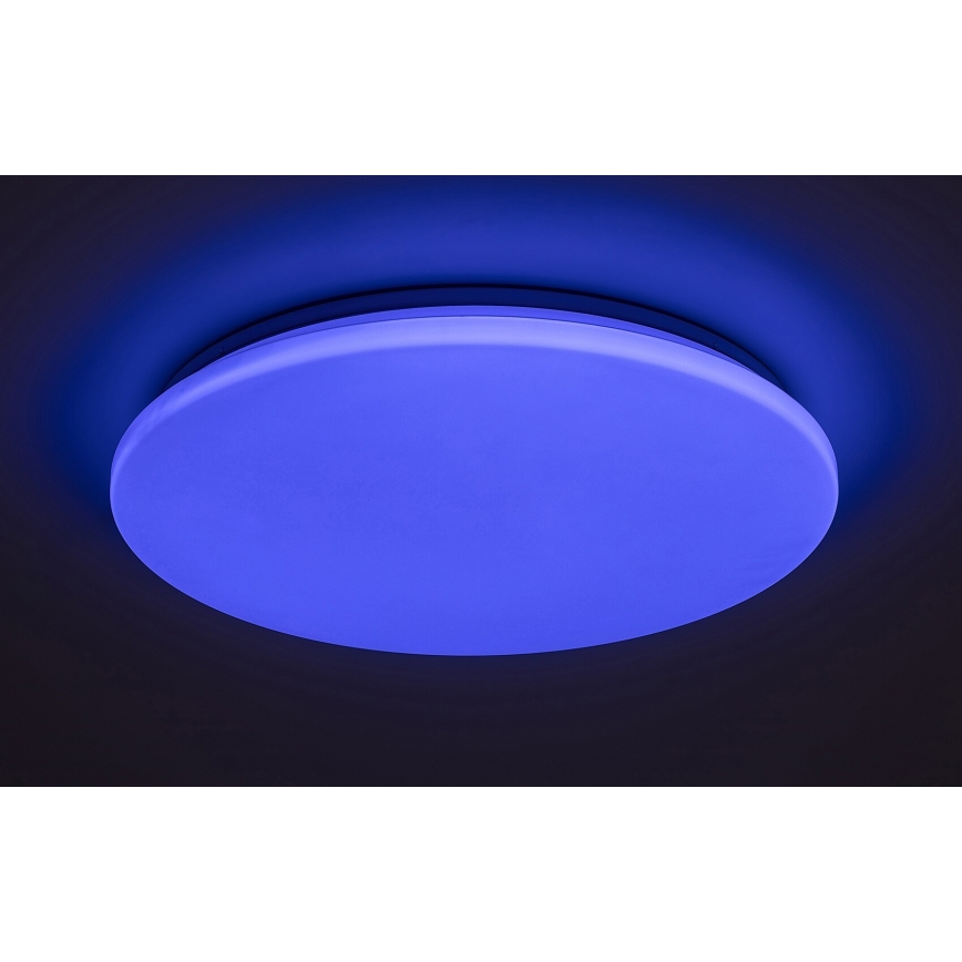 Rabalux - Світлодіодний стельовий RGB-світильник з регулюванням яскравості LED/48W/230V Wi-Fi Tuya 3000-6500K 50 см