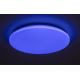 Rabalux - Світлодіодний стельовий RGB-світильник з регулюванням яскравості LED/48W/230V Wi-Fi Tuya 3000-6500K 50 см