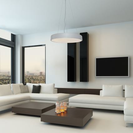 Rabalux - Светодиодная люстра на тросе LED/36W/230V 4000K серебристая