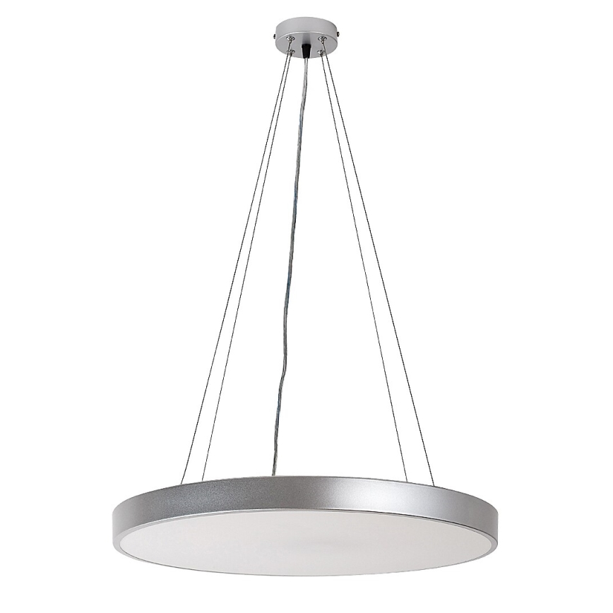 Rabalux - Світлодіодна підвісна люстра з регулюванням яскравості LED/60W/230V срібний 3000-6000K + дистанційне керування