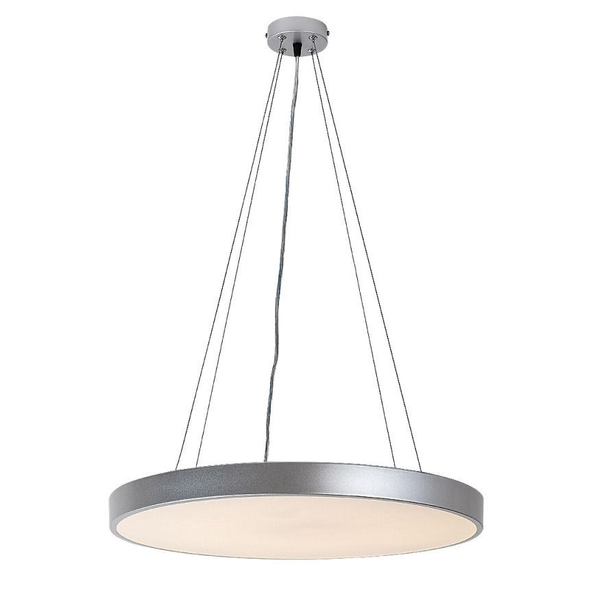 Rabalux - Світлодіодна підвісна люстра з регулюванням яскравості LED/60W/230V срібний 3000-6000K + дистанційне керування