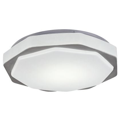 Rabalux - Світлодіодний стельовий світильник з регулюванням яскравості LED/18W/230V 3000K/4000K/6000K + пульт дистанційного керування