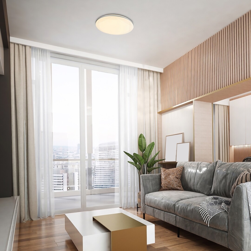 Rabalux - Стельовий LED світильник LED/24W/230V 4000K діаметр 40 см
