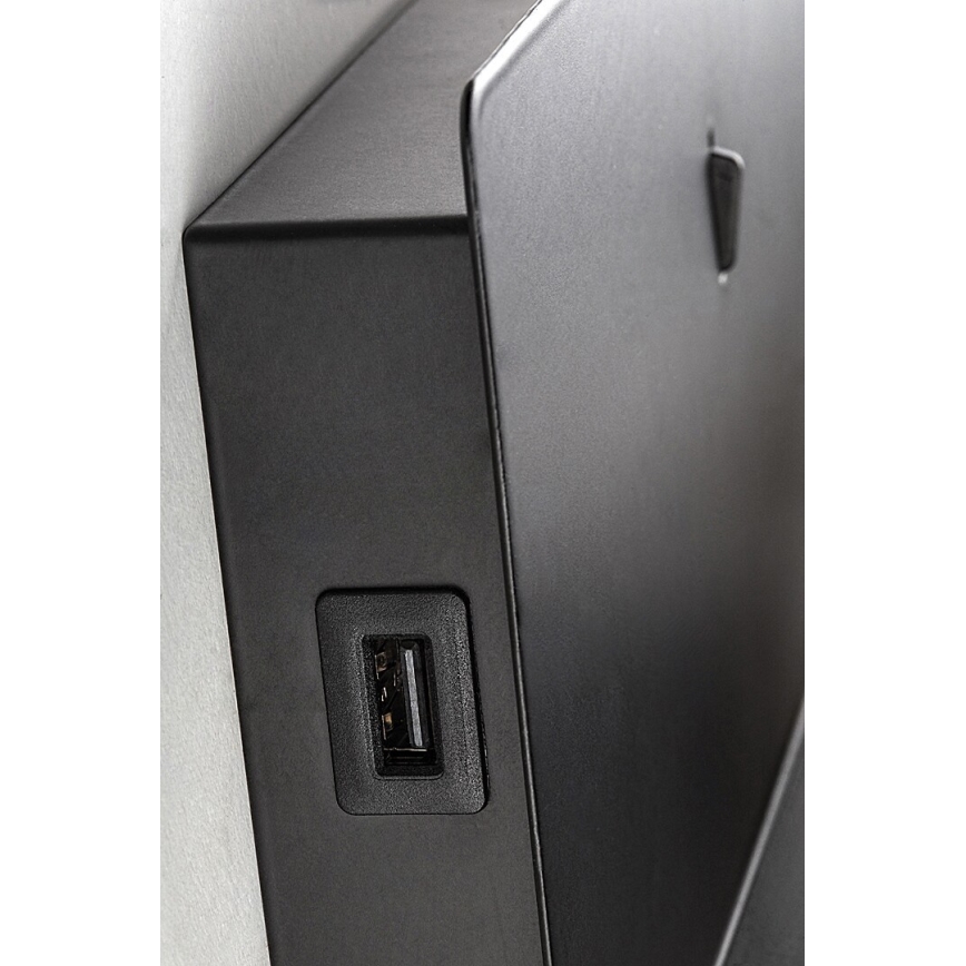 Rabalux - LED Настінний світильник з поличкою і USB-портом LED/6W/230V 3000K