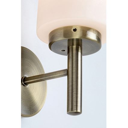 Rabalux - Настінний світильник для ванної кімнати 1xE14/10W/230V IP44 бронза