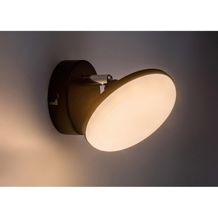 Rabalux - Светодиодный настенный светильник LED/4W/230V 3000K черный