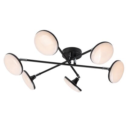 Rabalux - Пристельова LED люстра 6xLED/4W/230V 3000K чорний