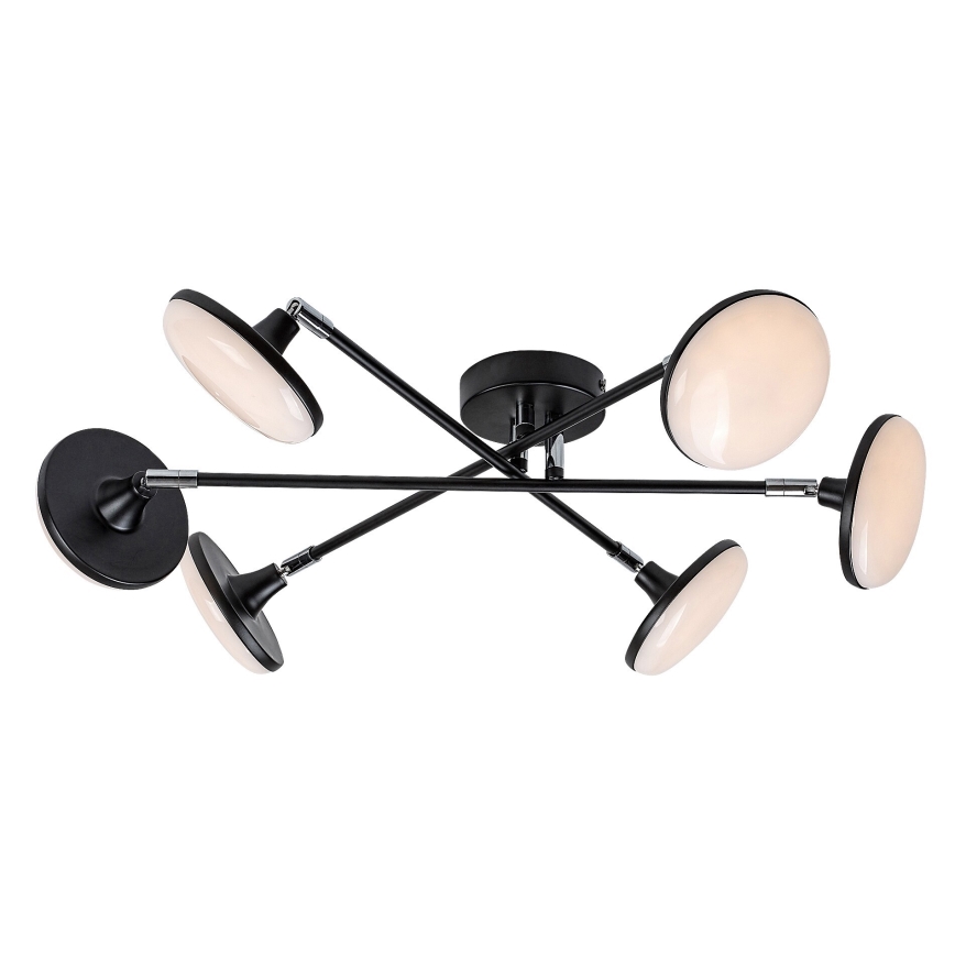 Rabalux - Пристельова LED люстра 6xLED/4W/230V 3000K чорний