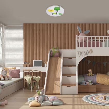 Rabalux - Светодиодный детский потолочный светильник LED/24W/230V 3000K