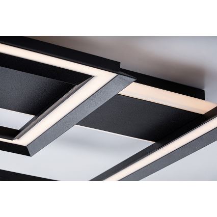 Rabalux - Стельовий LED світильник LED/48W/230V 3000K чорний