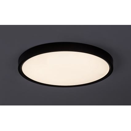 Rabalux - Стельовий LED світильник LED/24W/230V 4000K діаметр 30 см чорний