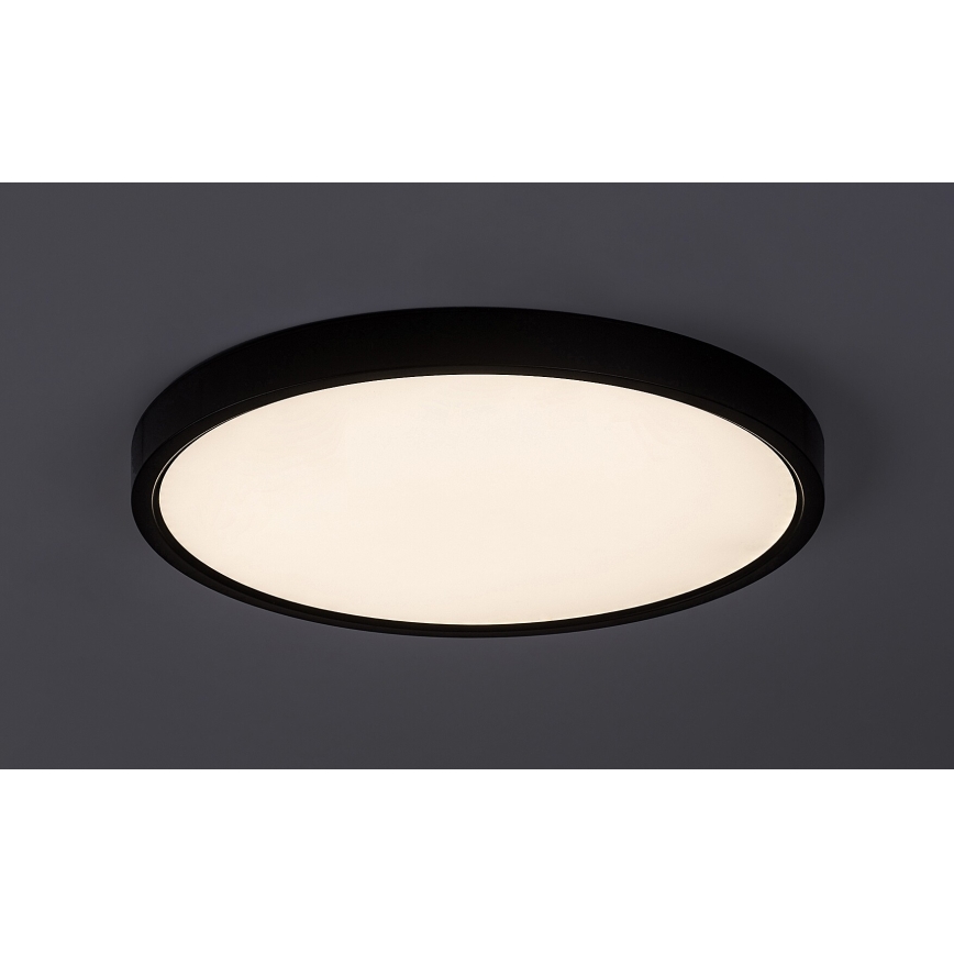 Rabalux - Стельовий LED світильник LED/24W/230V 4000K діаметр 30 см чорний