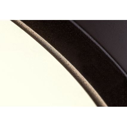Rabalux - Светодиодный потолочный светильник LED/24W/230V 4000K диаметр 30 см черный