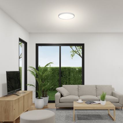 Rabalux - Стельовий LED світильник LED/24W/230V 4000K діаметр 30 см білий