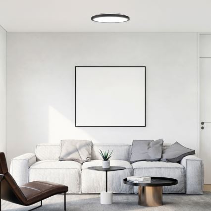 Rabalux - Светодиодный потолочный светильник LED/24W/230V 3000/4000/6000K диаметр 29 см черный