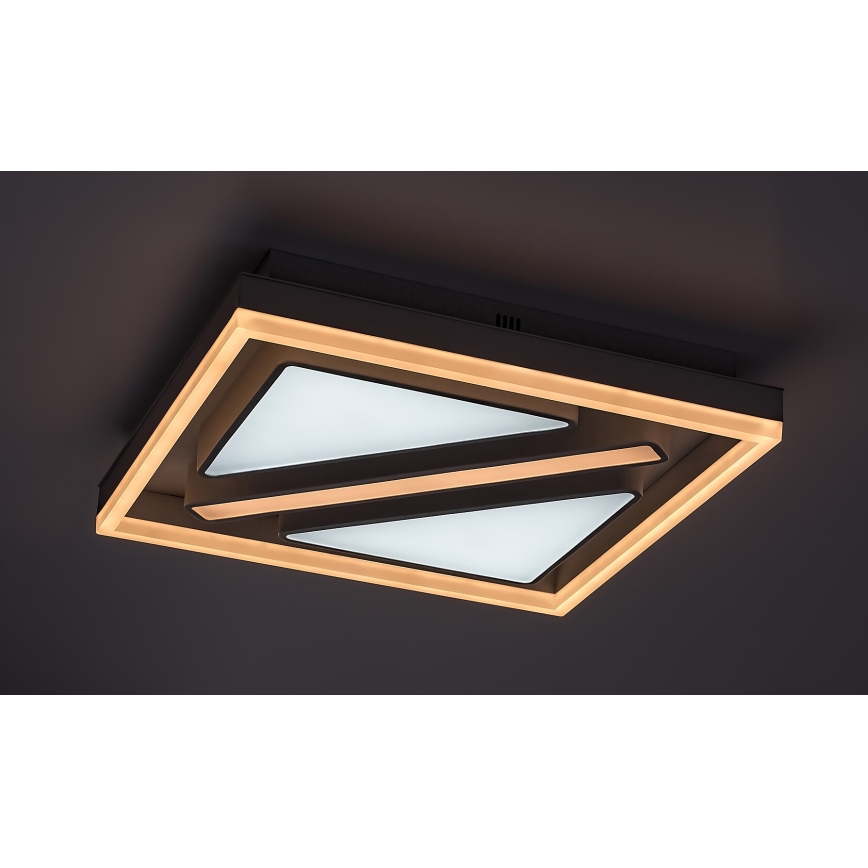 Rabalux - Світлодіодний стельовий світильник з регулюванням яскравості LED/73W/230V + пульт дистанційного керування