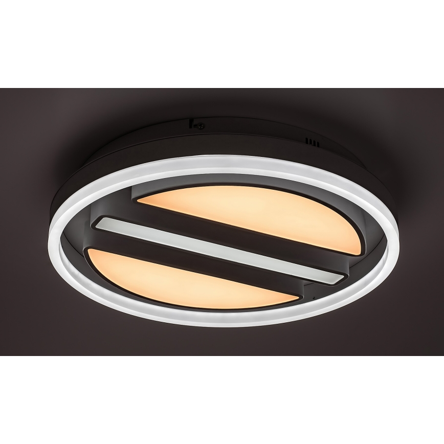 Rabalux - Светодиодный потолочный светильник с регулированием яркости LED/55W/230V + дистанционное управление