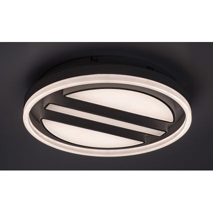 Rabalux - Светодиодный потолочный светильник с регулированием яркости LED/55W/230V + дистанционное управление