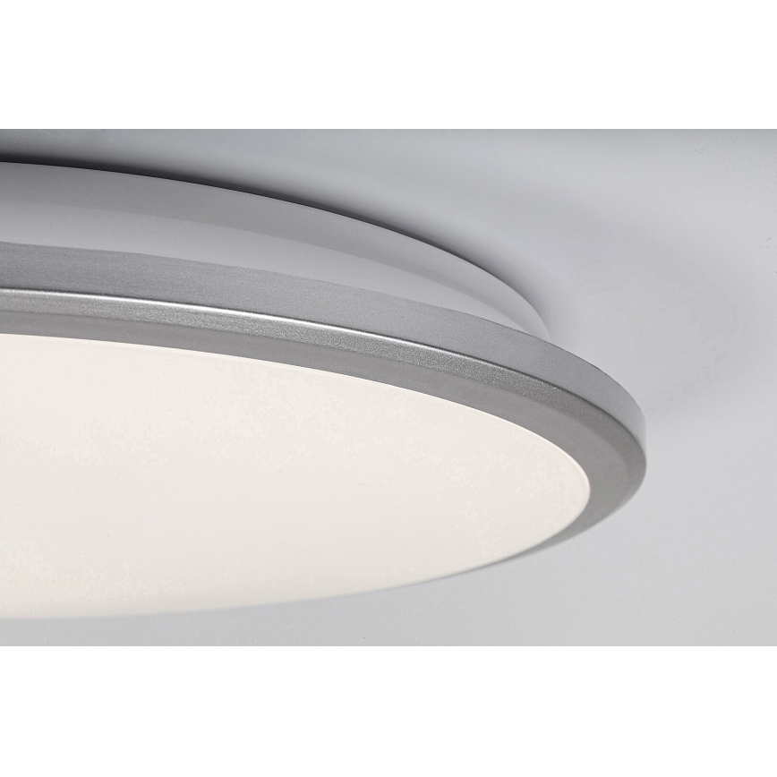 Rabalux - Светодиодный потолочный светильник LED/18W/230V 4000K серебристый 27 см