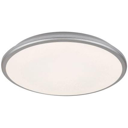 Rabalux - Світлодіодний стельовий світильник LED/18W/230V 4000K срібний 27 см