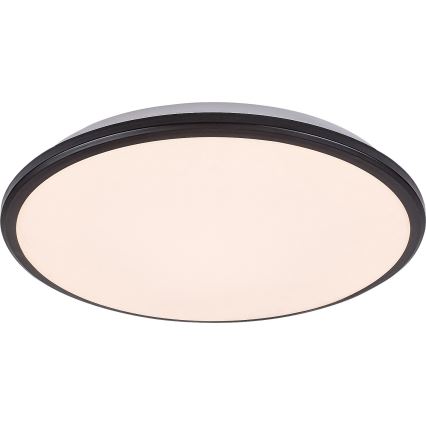Rabalux - Светодиодный потолочный светильник LED/24W/230V 3000K черный 38 см
