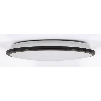 Rabalux - Светодиодный потолочный светильник LED/24W/230V 3000K черный 38 см