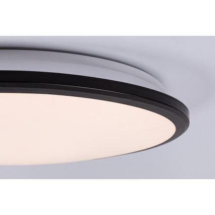 Rabalux - Светодиодный потолочный светильник LED/24W/230V 3000K черный 38 см