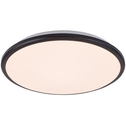 Rabalux - Світлодіодний стельовий світильник LED/45W/230V 3000K чорний 48 см