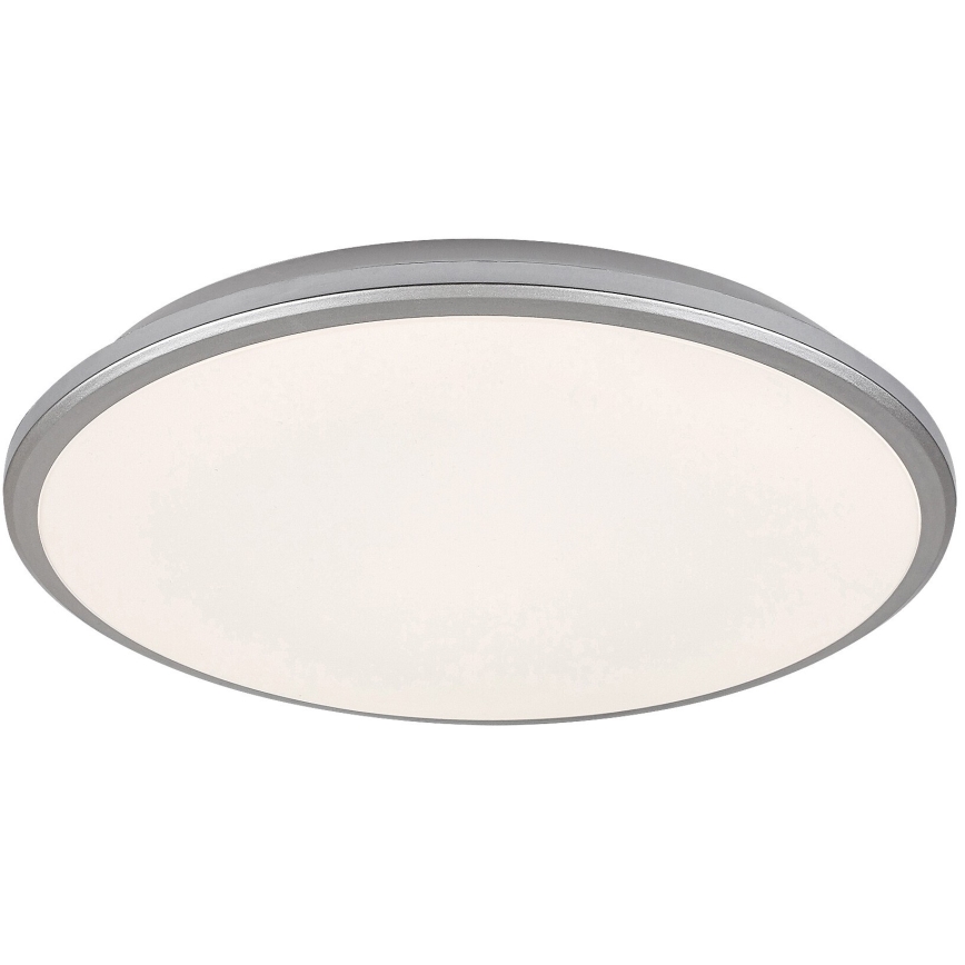 Rabalux - Світлодіодний стельовий світильник LED/45W/230V 4000K срібний 48 см
