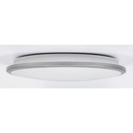 Rabalux - Світлодіодний стельовий світильник LED/45W/230V 4000K срібний 48 см