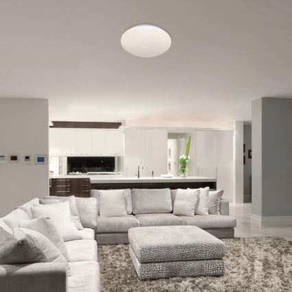 Rabalux - Світлодіодний стельовий світильник з датчиком LED/24W/230V IP44 4000K