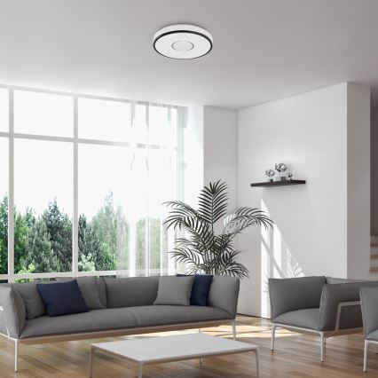 Rabalux - Стельовий LED світильник LED/24W/230V 4000K діаметр 39 см