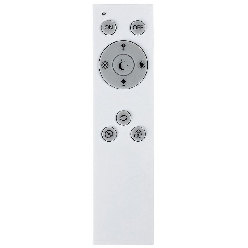 Rabalux - диммируемый светодиодный потолочный светильник LED/24 Вт/230 В 3000-6500K, диаметр 39 см + пульт дистанционного управления