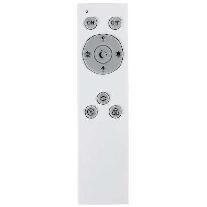 Rabalux - Світлодіодний стельовий світильник з регулюванням яскравості LED/24W/230V 3000-6500K + пульт дистанційного керування