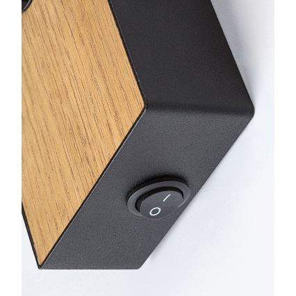 Rabalux - Настенный точечный светильник 1xE14/40W/230V дуб