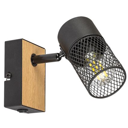 Rabalux - Настінний точковий світильник 1xE14/40W/230V дуб