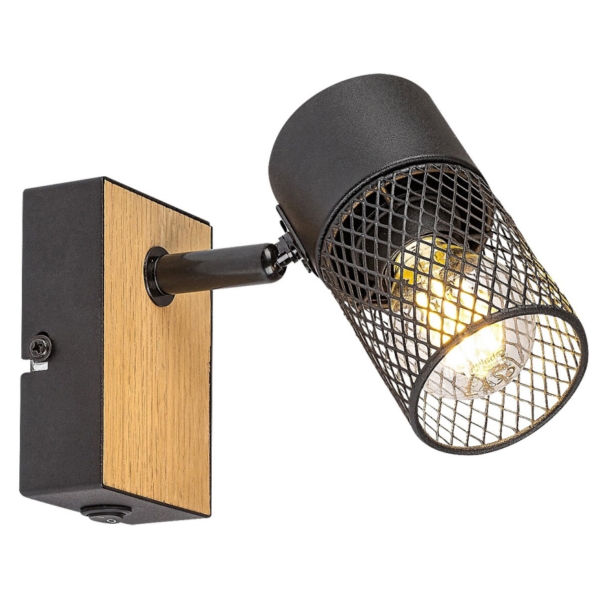 Rabalux - Настінний точковий світильник 1xE14/40W/230V дуб