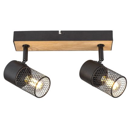 Rabalux - Точковий світильник 2xE14/40W/230V дуб