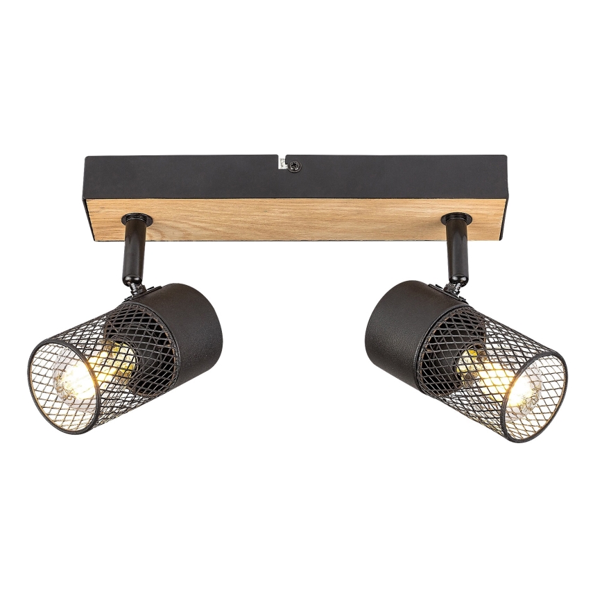 Rabalux - Точковий світильник 2xE14/40W/230V дуб