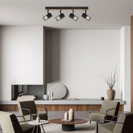 Rabalux - Точечный светильник 4xE14/40W/230V дуб