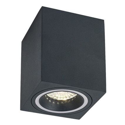 Rabalux - Точковий світильник 1xGU10/25W/230V квадратний антрацит