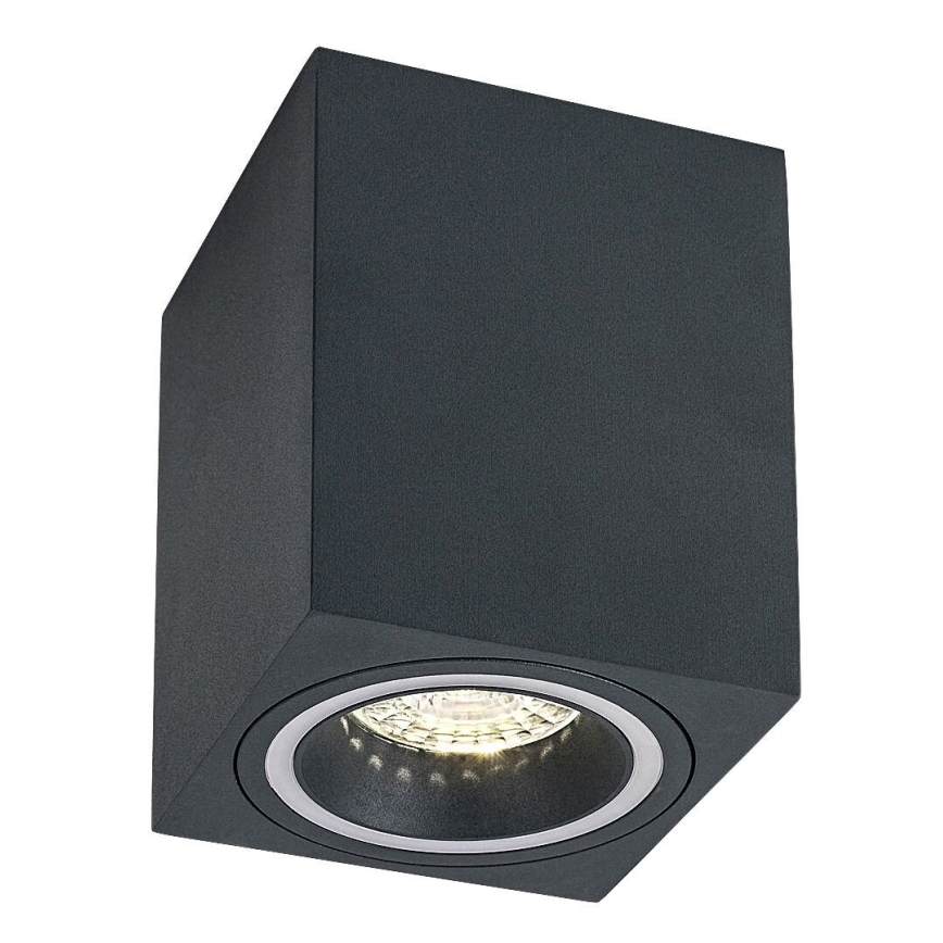 Rabalux - Точковий світильник 1xGU10/25W/230V квадратний антрацит